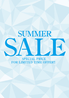Summer SALE promotional leaflet poster DM Summer SALE promotional leaflet poster DM