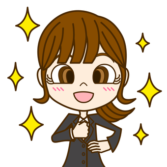 Leave it to me! Confident woman ③ / suit Leave it to me! Confident woman ③ / suit