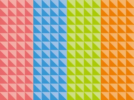 Triangular pattern Triangular pattern