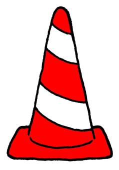 Triangular cone Triangular cone