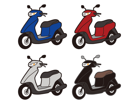 Moped scooter bike Moped scooter bike