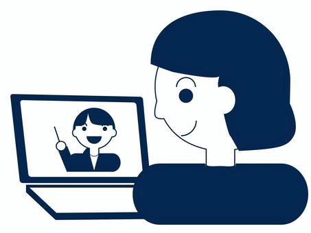 Online lessons with women in suits Online lessons with women in suits