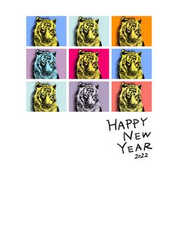 2022 New Year's card 2022 New Year's card