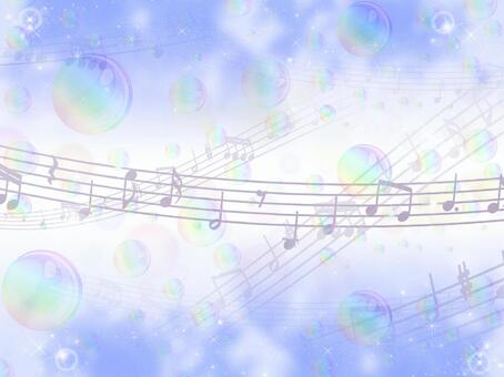 Musical notes background Musical notes background