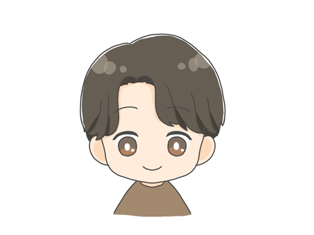 Ordinary look boy icon Ordinary look boy icon