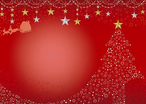 Card with sparkling Christmas tree Card with sparkling Christmas tree