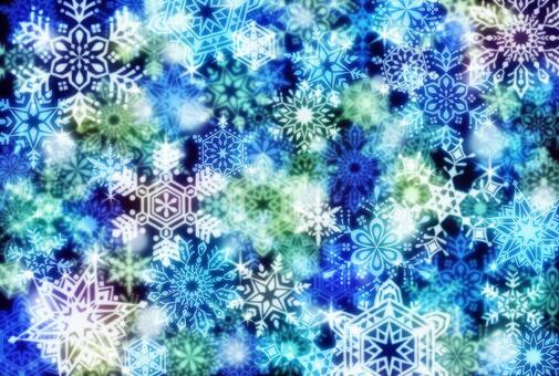 Snowy night sky Snowy night sky