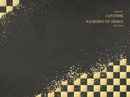 New Year's card checkered pattern Japan background 1 New Year's card checkered pattern Japan background 1