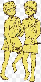 Illustration of Gemini Illustration of Gemini