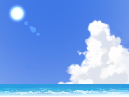 Sky and sea Sky and sea