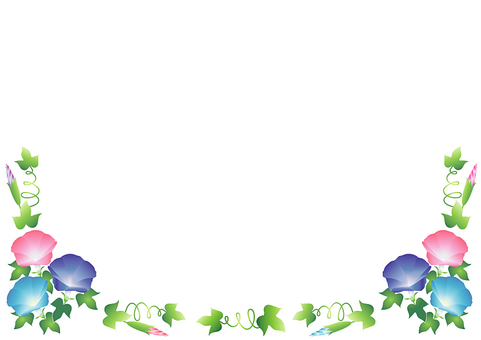 Morning glory frame Ⅲ Morning glory frame Ⅲ