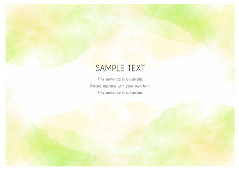 Watercolor-style hand-painted material that can be used as a background_28 Watercolor-style hand-painted material that can be used as a background_28