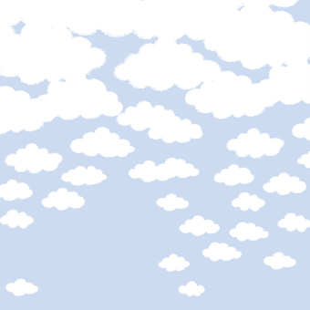 类似于秋天的天空和雲彩背景素材 的免费剪贴画illustac