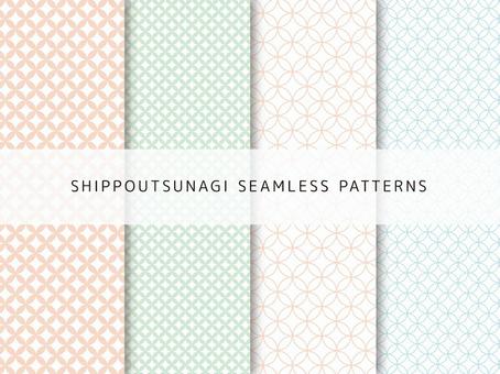 Chestnut Tsunagi pattern set Chestnut Tsunagi pattern set