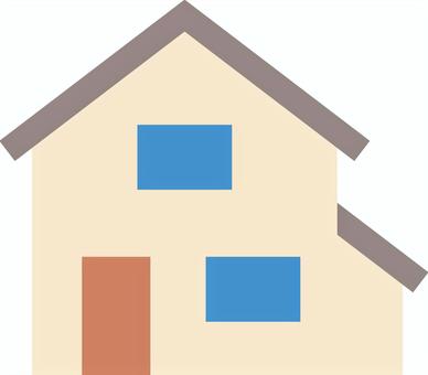 Simple detached house Simple detached house