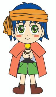 Fantasy world boy Fantasy world boy