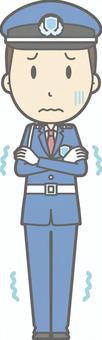 Security guard - cold - whole body Security guard - cold - whole body