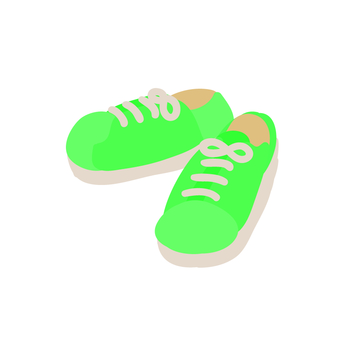 Green sneakers Green sneakers